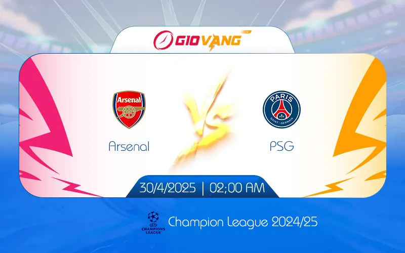 Soi kèo Arsenal vs PSG 02h00 ngày 30/4/2025 – Cup C1