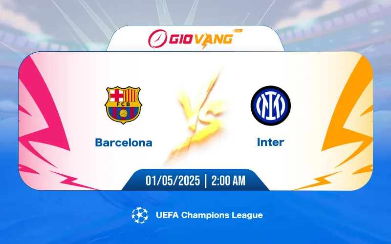 Soi kèo Barcelona vs Inter Milan 02h00 ngày 01/5/2025 – Cup C1