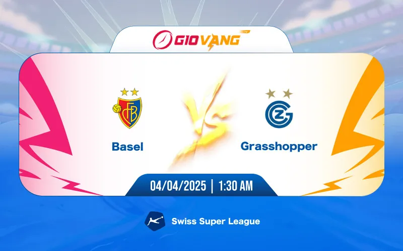Soi kèo Basel vs Grasshoppers 01h30 ngày 04/4/2025 – VĐQG Thụy Sĩ