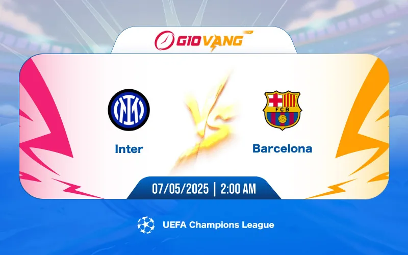 Soi kèo Inter Milan vs Barcelona 02h00 ngày 07/5/2025 – Cup C1