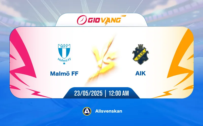 Soi kèo Malmo vs AIK 00h00 ngày 23/5/2025 – VĐQG Thụy Điển