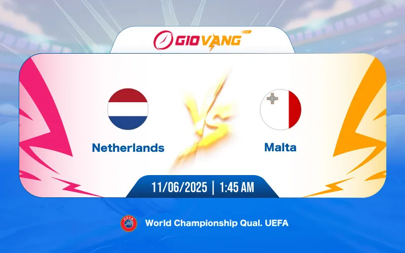 Soi kèo Hà Lan vs Malta 01h45 ngày 11/6/2025 – VL World Cup 2026