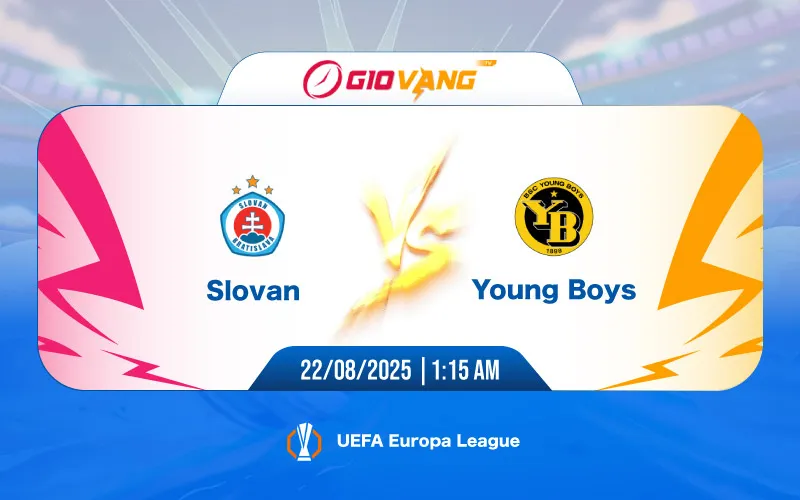 Soi kèo Slovan vs Young Boys 01h15 ngày 22/8/2025 – Cup C2