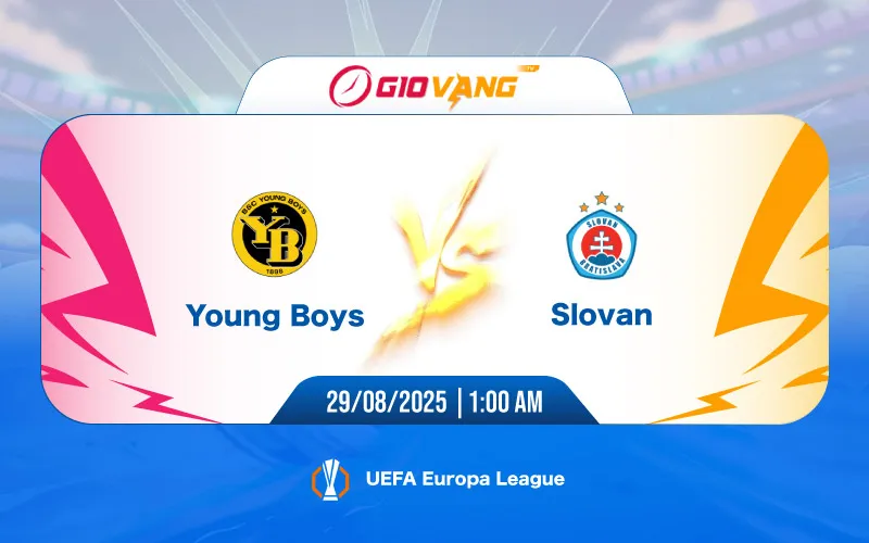 Soi kèo Young Boys vs Slovan 01h00 ngày 29/8/2025 – Cup C2