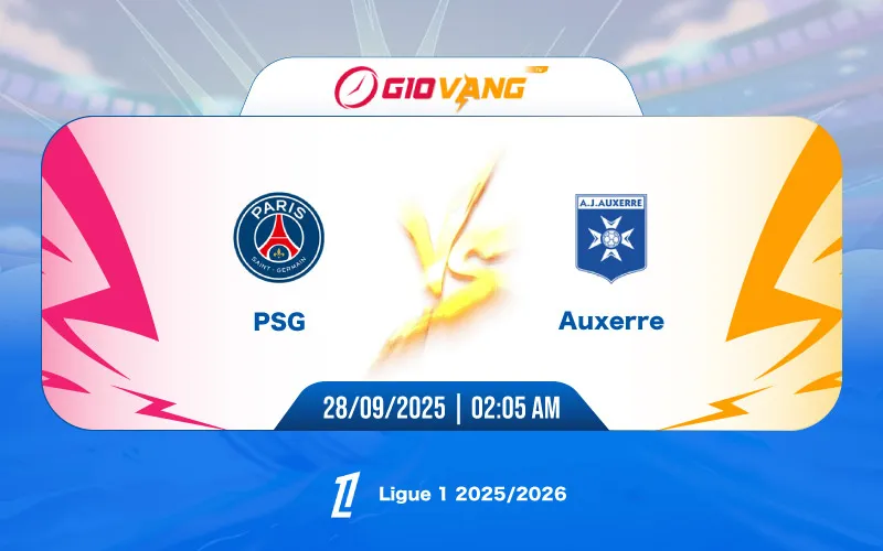 Soi kèo PSG vs Auxerre 02h05 ngày 28/9/2025 – Ligue 1
