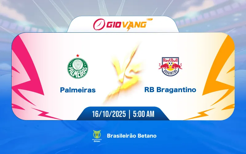 Soi kèo Palmeiras vs Bragantino 05h00 ngày 16/10/2025 – VĐQG Brazil