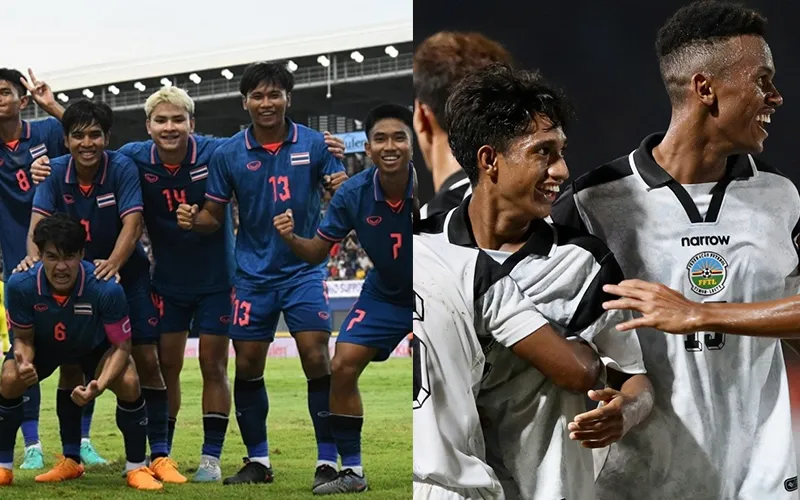 Nhận định soi kèo bóng đá U22 Đông Timor vs U22 Thái Lan 19h00 ngày 03/12/2025