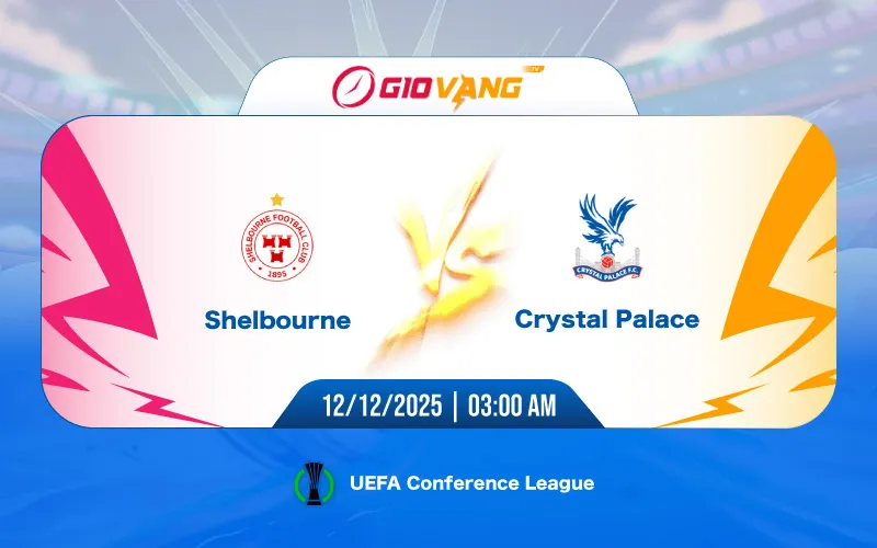 Soi kèo Shelbourne vs Crystal Palace 03h00 ngày 12/12/2025 – Cup C3