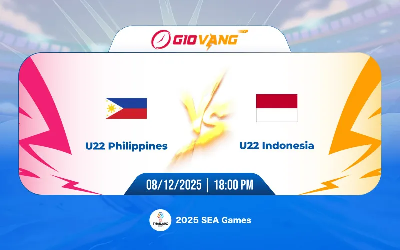 Soi kèo U22 Philippines vs U22 Indonesia 18h00 ngày 08/12/2025 – SEA Games