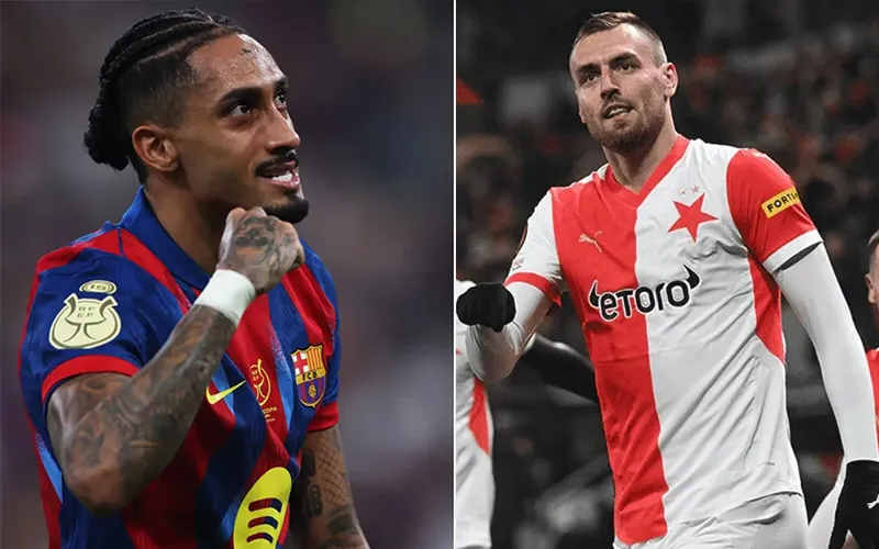 Nhận định soi kèo bóng đá Slavia Prague vs Barcelona 03h00 ngày 22/01/2026