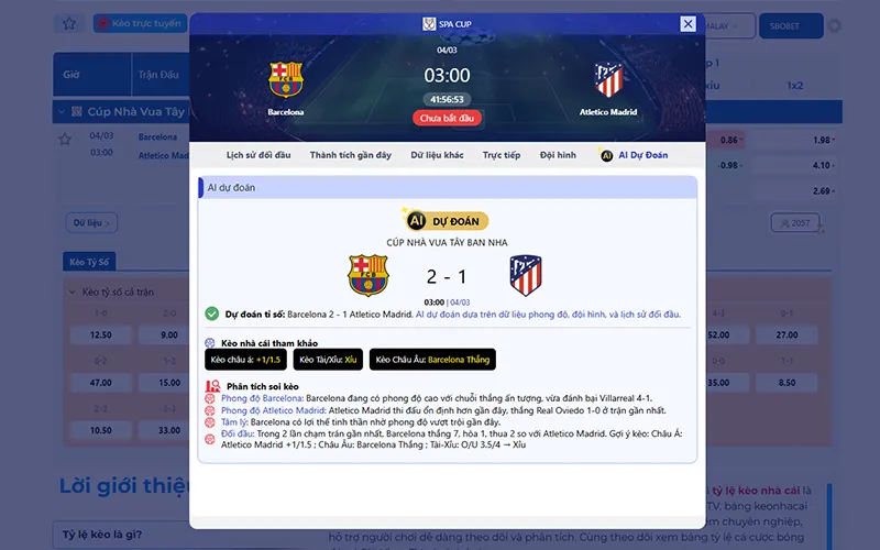 Dự đoán AI Barcelona vs Atl Madrid 03h00 ngày 04/3/2026