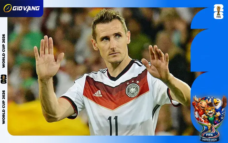 Klose là đại diện cho mẫu trung phong cắm cổ điển