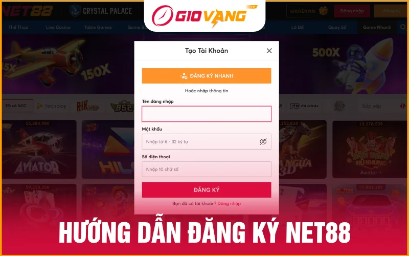 Hướng dẫn đăng ký nhanh
