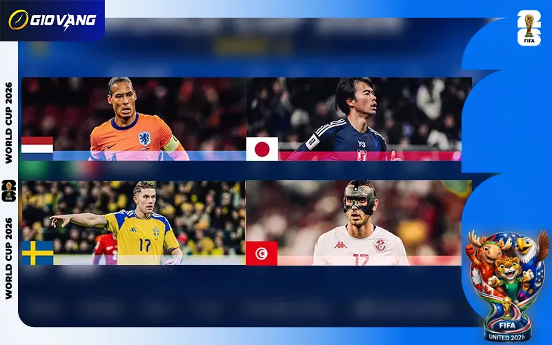 Lịch Thi Đấu Bảng F World Cup 2026 Theo Giờ Việt Nam