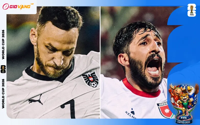 Nhận định soi kèo bóng đá Áo vs Jordan 11h00 ngày 17/6/2026