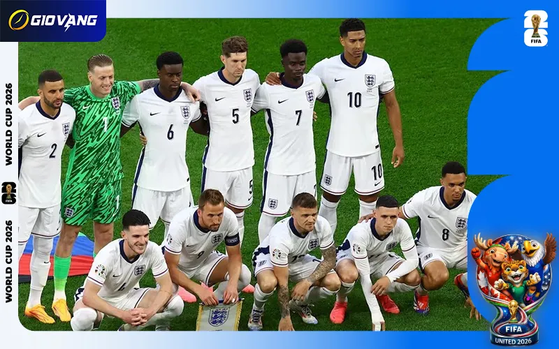 Danh Sách Cầu Thủ Đội Tuyển Anh Tại World Cup 2026