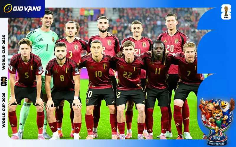 Danh Sách Cầu Thủ Đội Tuyển Bỉ Tại World Cup 2026