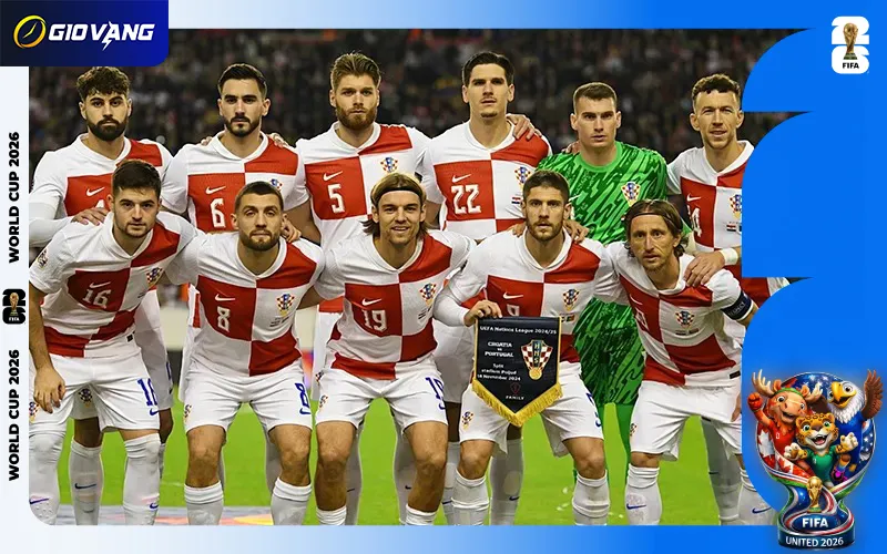 Danh Sách Cầu Thủ Đội Tuyển Croatia Tại World Cup 2026