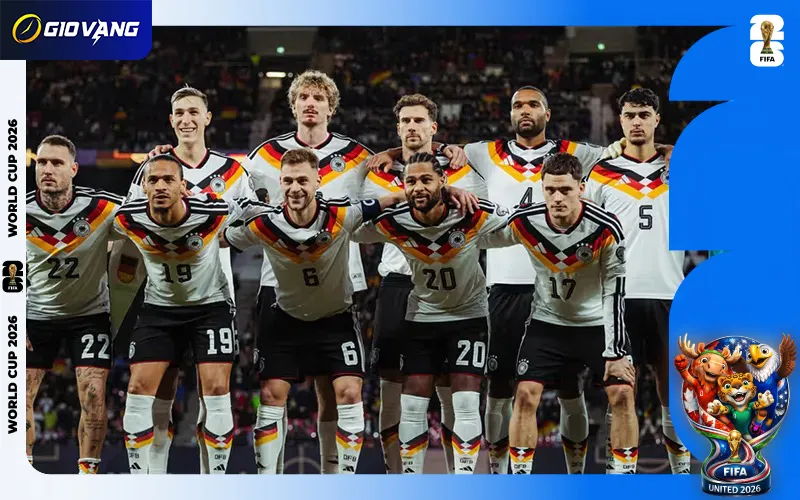 Danh Sách Cầu Thủ Đội Tuyển Đức Tại World Cup 2026