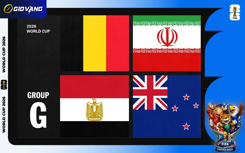 Lịch Thi Đấu Bảng G World Cup 2026 Theo Giờ Việt Nam