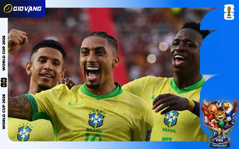 Lịch Thi Đấu Đội Tuyển Brazil Tại World Cup 2026