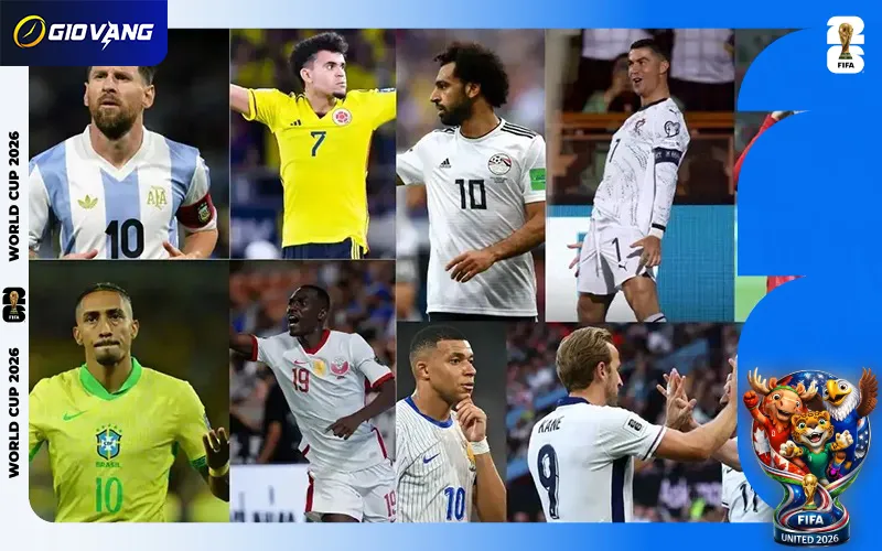 Top 10 Vua Phá Lưới Vòng Loại World Cup 2026 Mới Nhất