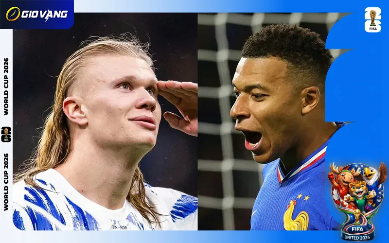 Haaland và Mbappe lọt top 10 ngôi sao đáng xem nhất WC 2026