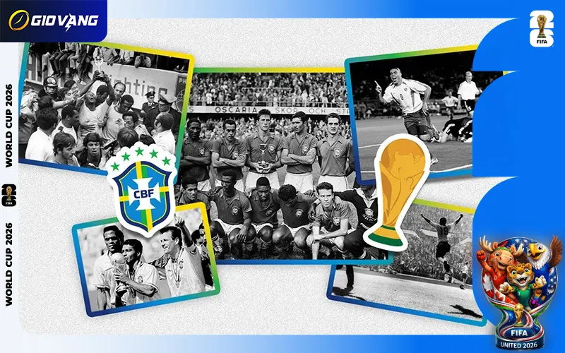 Brazil vẫn dẫn đầu các đội vô địch World Cup nhiều lần nhất