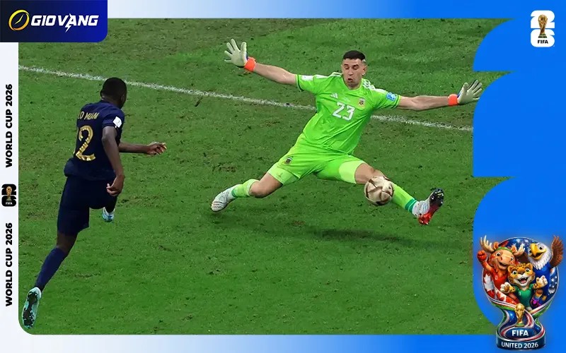 Màn trình diễn của Emiliano Martinez sẽ thuộc top 5 thủ môn đáng xem nhất