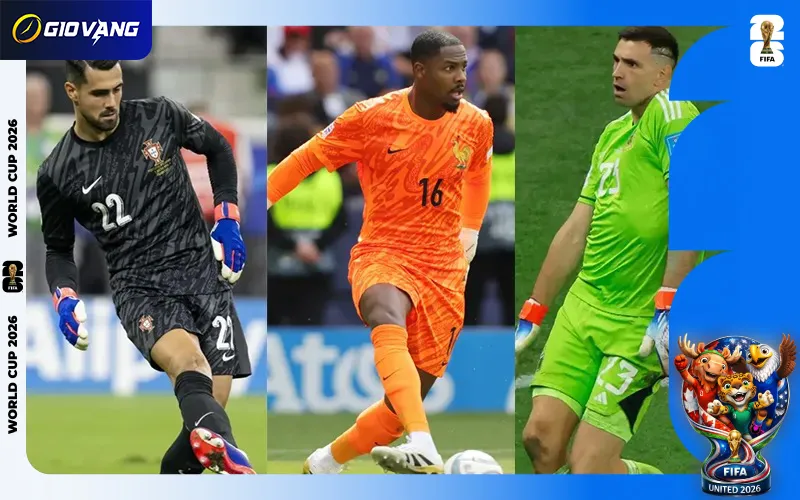 3 gương mặt được dự đoán Găng tay vàng cao nhất World Cup 2026