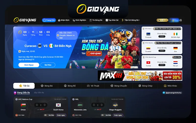 Giới thiệu về kệnh trực tiếp bóng đá Giovang TV
