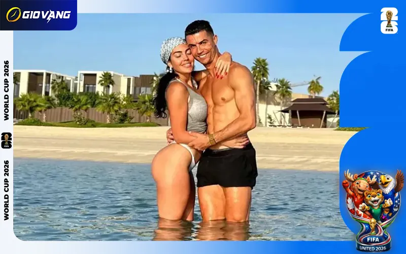 Georgina Rodriguez của Ronaldo dẫn đầu top 5 WAGs nóng bỏng nhất