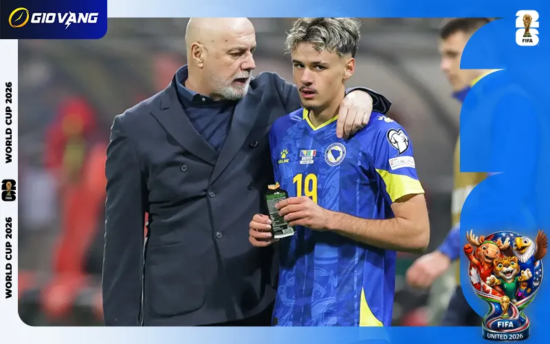 HLV Sergej Barbarez góp công lớn giúp Bosnia đến VCK World Cup 2026