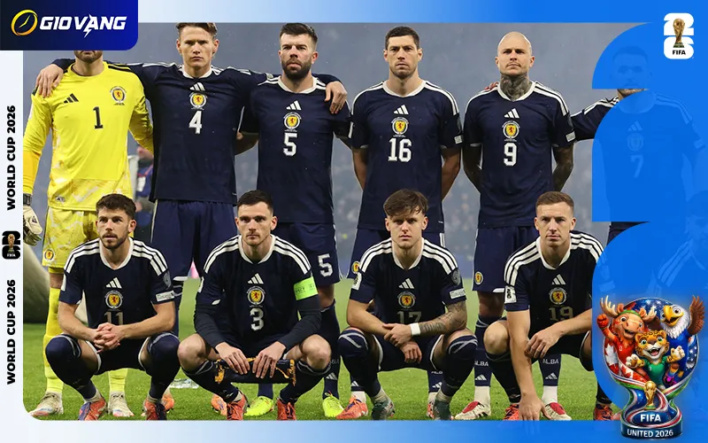 Nhận định đội tuyển Scotland tại World Cup 2026 đều cả 3 tuyến
