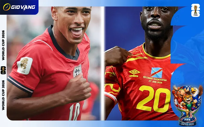 Nhận định soi kèo bóng đá Anh vs DR Congo 23h00 ngày 01/7/2026