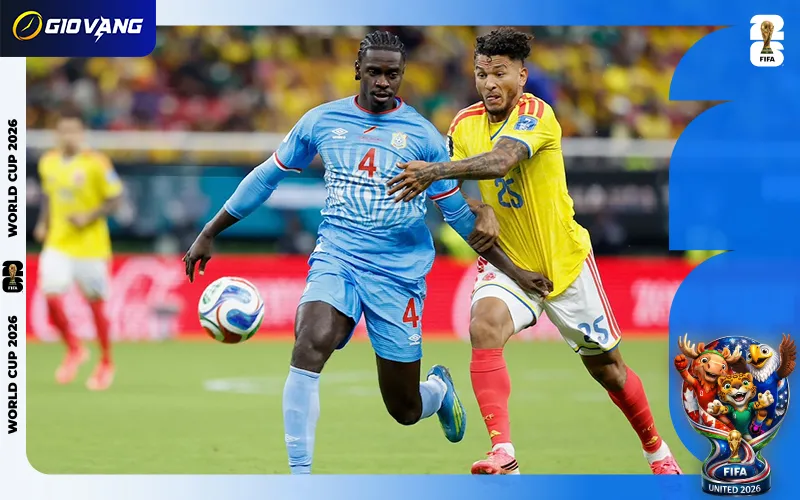 Nhận định soi kèo bóng đá Colombia vs DR Congo 09h00 ngày 24/6/2026