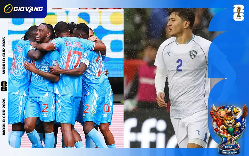 Nhận định soi kèo bóng đá DR Congo vs Uzbekistan 06h30 ngày 28/6/2026