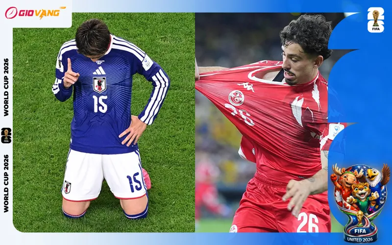 Nhận định soi kèo bóng đá Tunisia vs Nhật Bản 11h00 ngày 21/6/2026