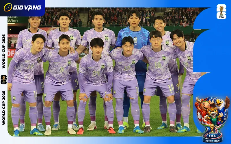 Danh Sách Cầu Thủ Đội Tuyển Hàn Quốc Tại World Cup 2026