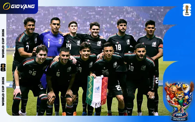 Danh Sách Cầu Thủ Đội Tuyển Mexico Tại World Cup 2026