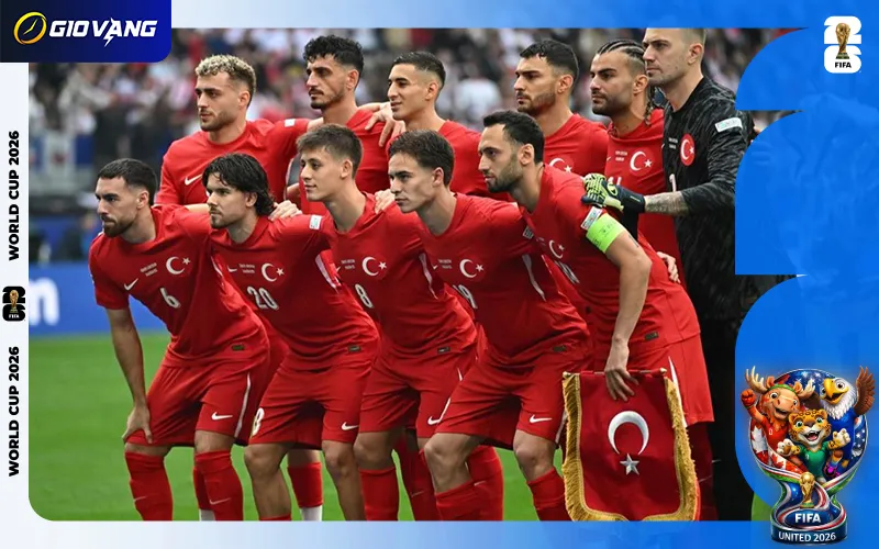 Danh sách cầu thủ đội tuyển Thổ Nhĩ Kỳ Tại World Cup 2026