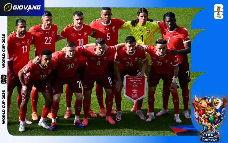 Danh Sách Cầu Thủ Đội Tuyển Thụy Sĩ Tại World Cup 2026