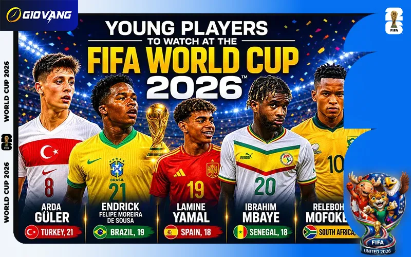 Top 11 Siêu Sao Trong Đội Hình Trẻ Nhất World Cup 2026