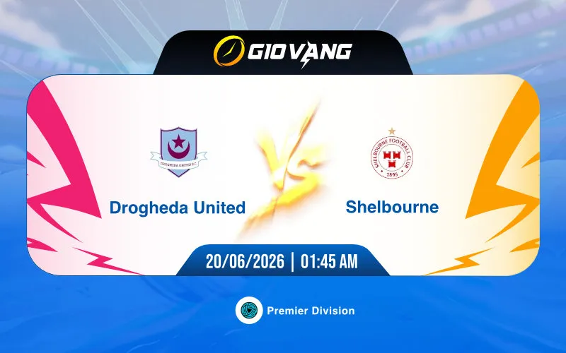 Soi kèo Drogheda vs Shelbourne 01h45 ngày 20/6/2026 – VĐQG Ireland