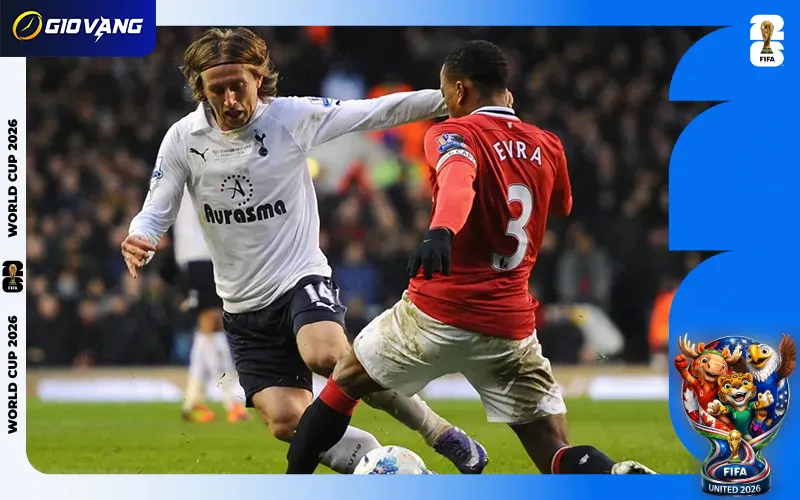 Thời gian thăng hoa ở Tottenham đã giúp Modric lọt vào mắt Real Madrid