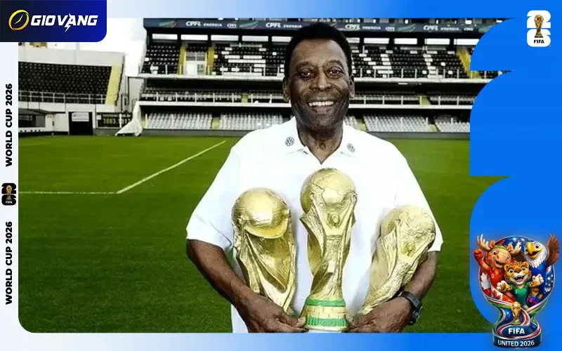 Top 10 kỷ lục World Cup không thiếu 3 danh hiệu của huyền thoại Pele