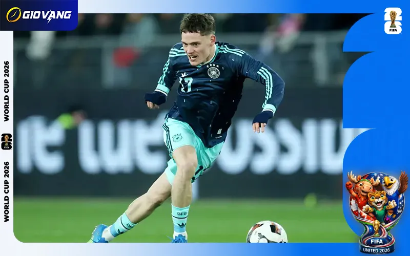 Tuy thất thường ở Liverpool nhưng Florian Wirtz vẫn rất tín tại tuyển Đức