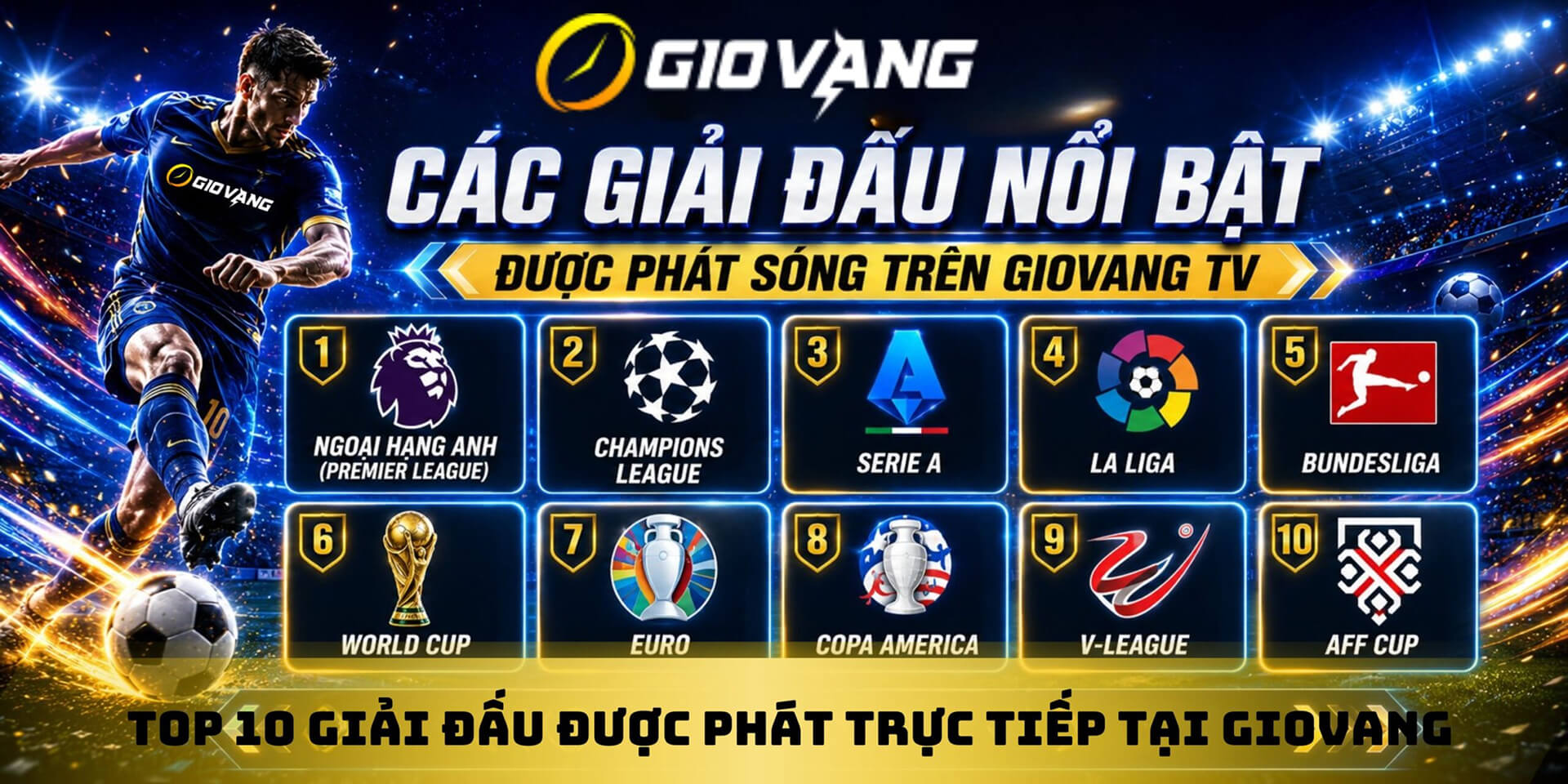 Giovang TV phát sóng truc tiep bong da đầy đủ các giải đấu lớn nhỏ