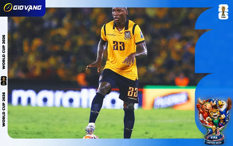 Moises Caicedo là ngôi sao sáng nhất trong đội hình Ecuador