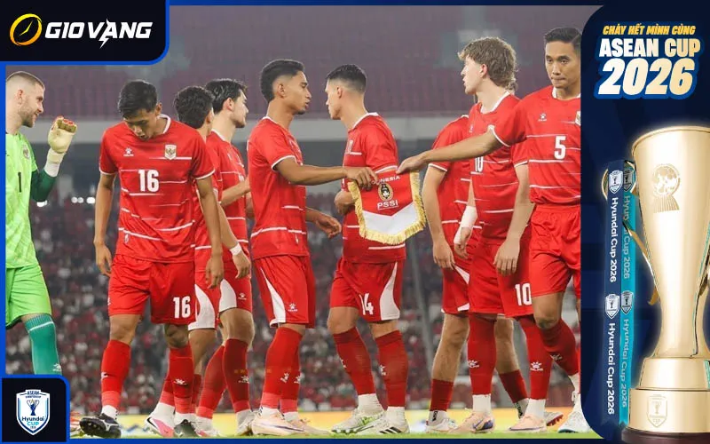 Đội tuyển Indonesia hướng tới hành trình cạnh tranh ASEAN Cup 2026